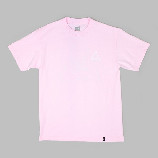 HUF ROSES TRIPLE TRIANGLE SS T-SHIRT PINK  