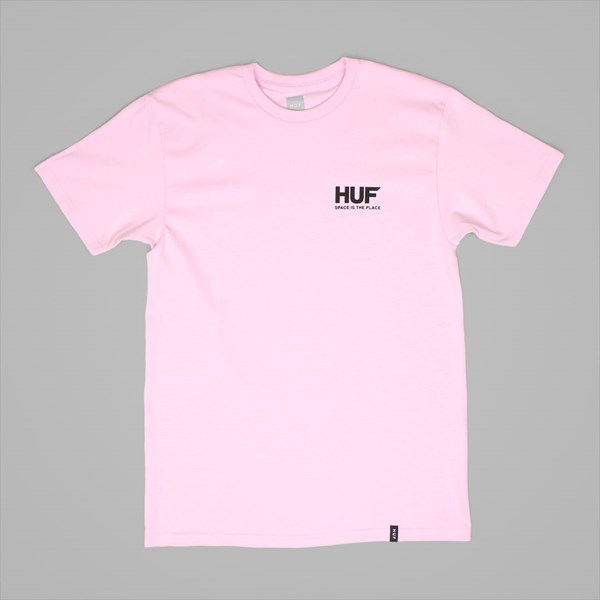 HUF SPACE IS THE PLACE SS T-SHIRT PINK 