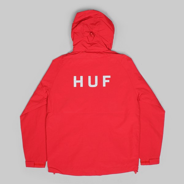 HUF STANDARD SHELL JACKET RED 