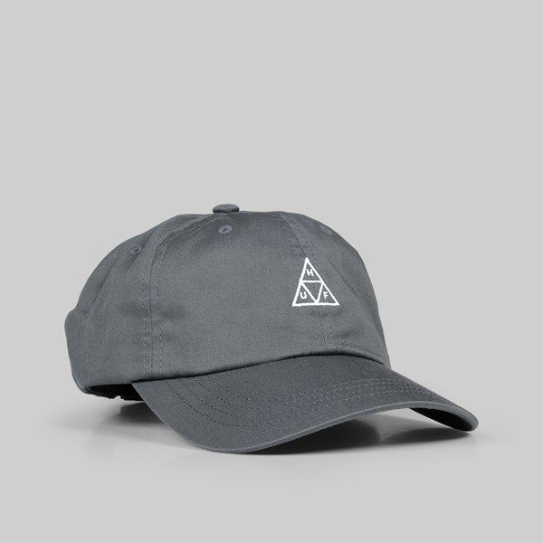HUF TRIPLE TRIANGLE DAD CAP CHARCOAL 