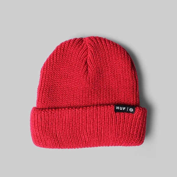 HUF USUAL BEANIE SCARLET 