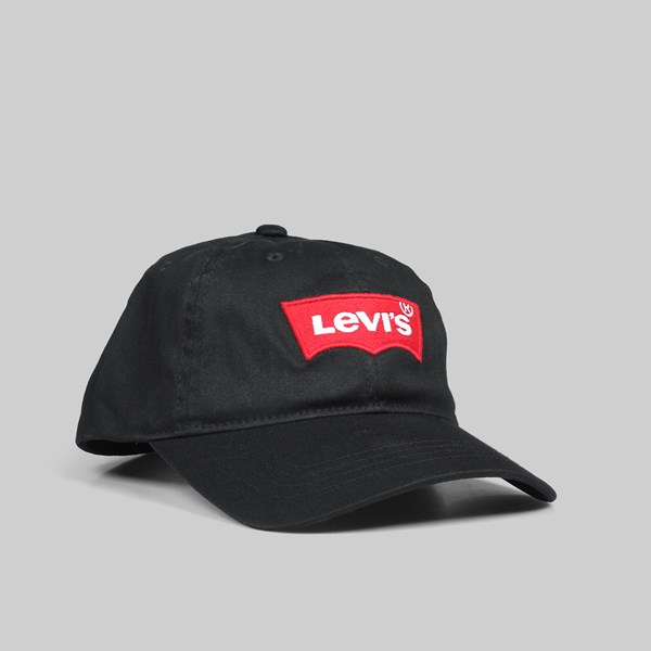 LEVI'S BIG BATWING DAD CAP BLACK 
