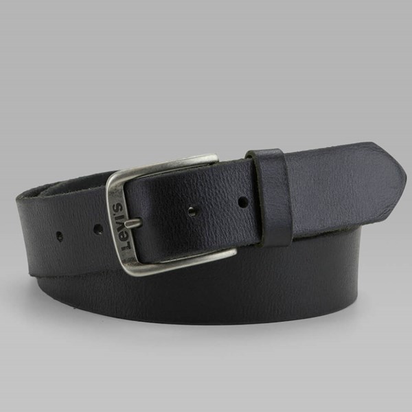 LEVI'S CLASSIC TOP LOGO BUCKLE BELT BLACK | Levi's Belts