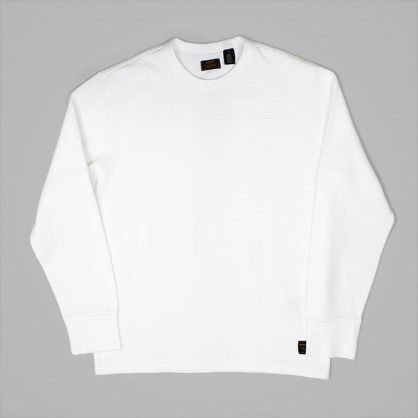 LEVI'S LONG SLEEVE THERMAL BRIGHT WHITE  