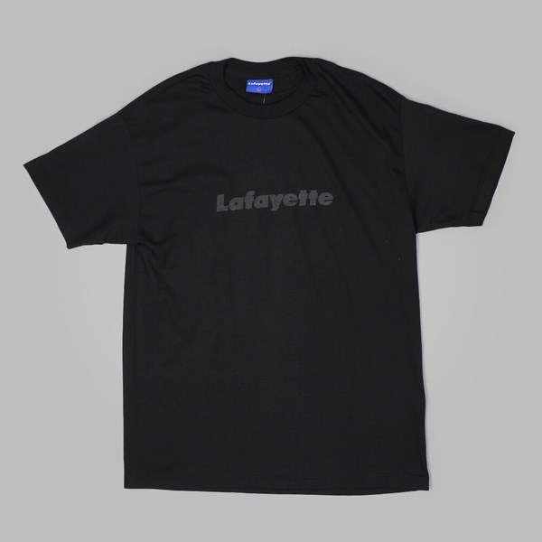 Lafayette Dots Reflector Logo Tee Black 