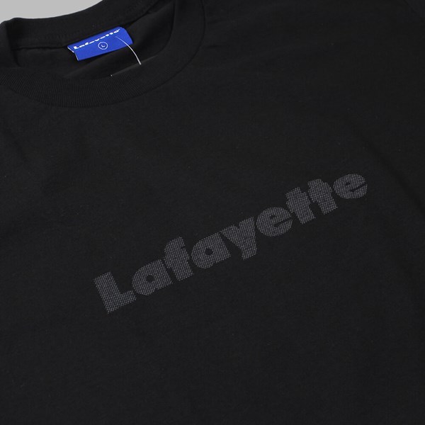 Lafayette Dots Reflector Logo Tee Black 