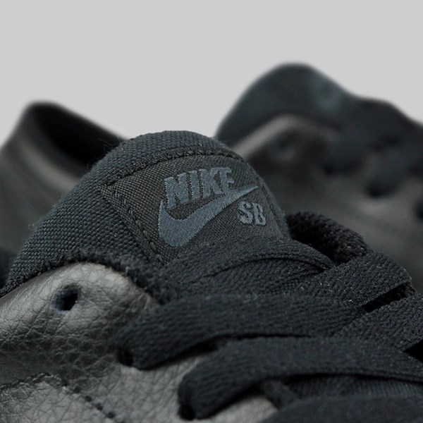 Nike SB Satire Leather Trainers Black Black Anthracite | NIKE ...
