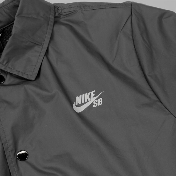 Nike SB Shield Coaches Jacket Black Cool Grey