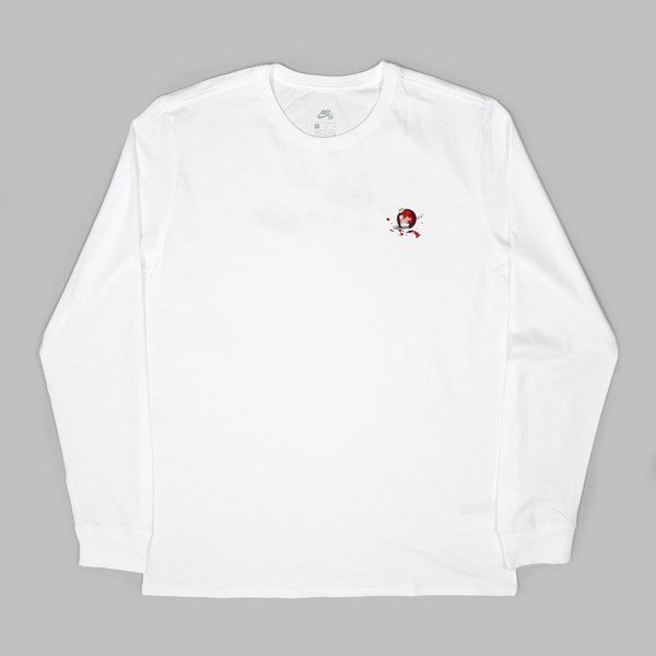 NIKE SB X CONCEPTS 'UGLY SWEATER' LS TEE WHITE 