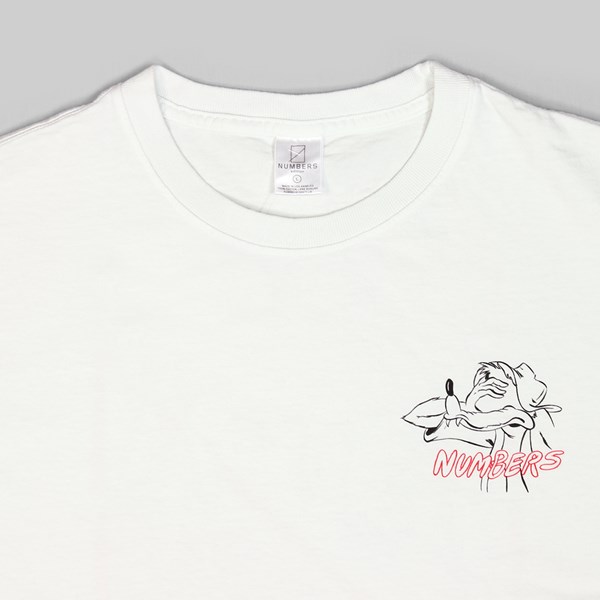 NUMBERS JUPIN LOGOTYPE SS T-SHIRT OFF WHITE 
