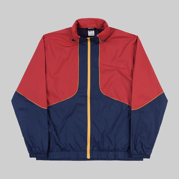 NIKE SB STORM FIT TRACK JACKET GYM RED MIDNIGHT 