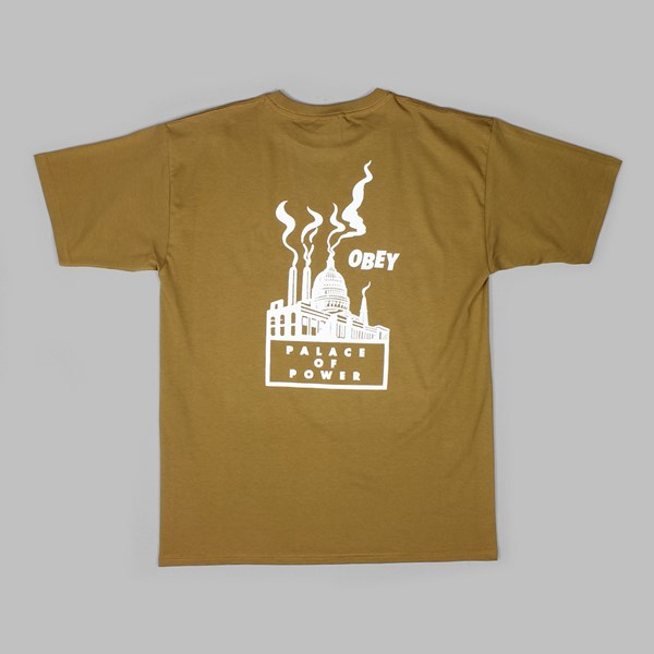 OBEY PALACE OF POWER TEE TAPENADE 