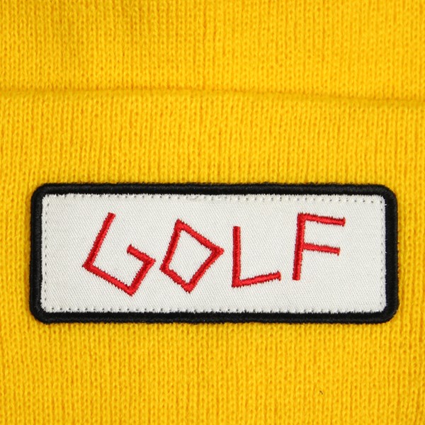Odd Future Golf Patch Beanie Yellow