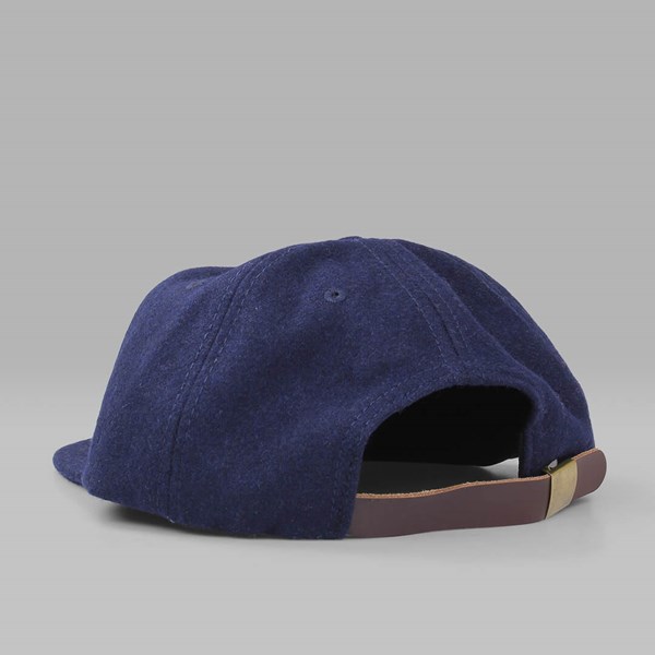 PATERSON LEAGUE BRUSHED WOOL CLUB CAP NAVY 