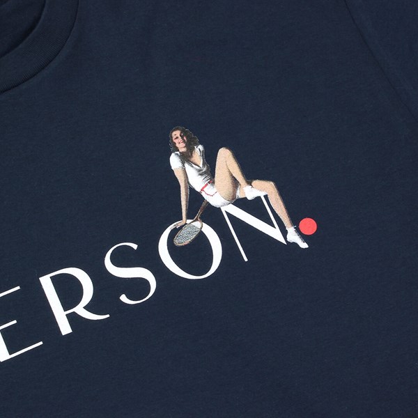 PATERSON LEAGUE PIN UP T-SHIRT NAVY 