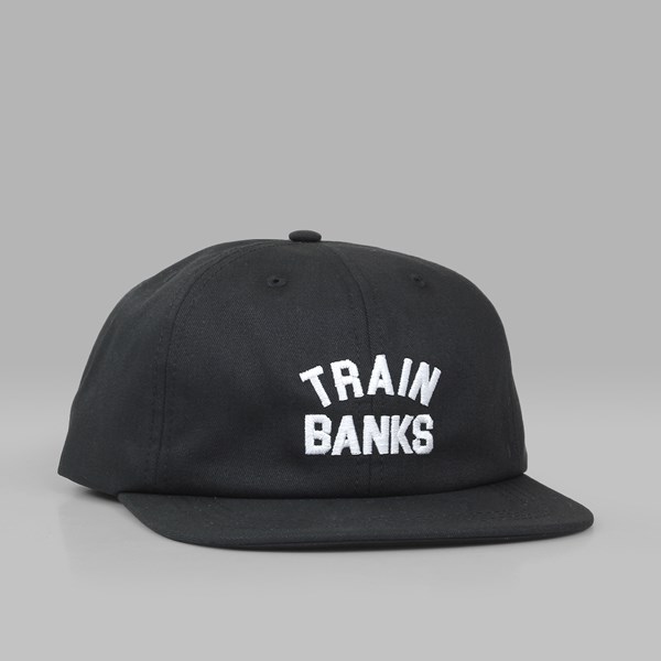 POLAR SKATE CO. 'TRAIN BANKS' CAP BLACK  