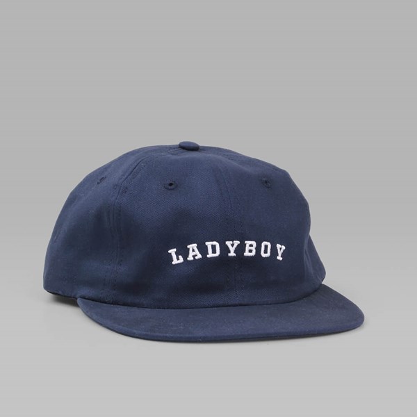 QUASI 'LADYBOY' UNSTRUCTURED CAP NAVY