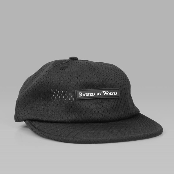 RAISED BY WOLVES NEPEAN POLO CAP BLACK  