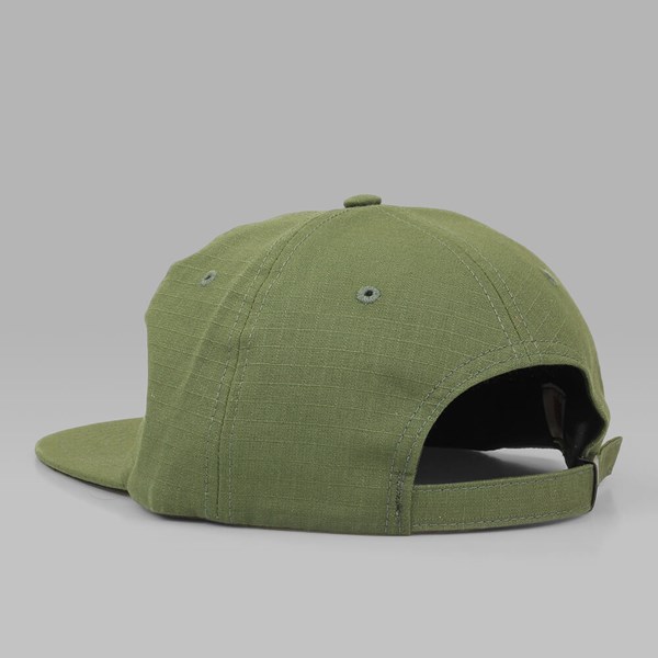 RAISED BY WOLVES RAINES POLO CAP OLIVE 