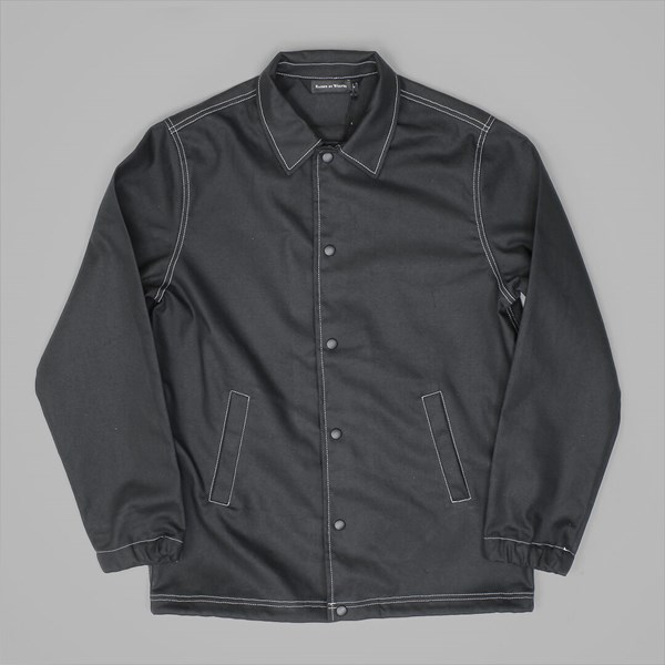 RAISED BY WOLVES SPIDER COACH JACKET BLACK 