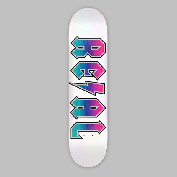 REAL DEEDS 'WHITE OUT' TEAM DECK 8.25" 