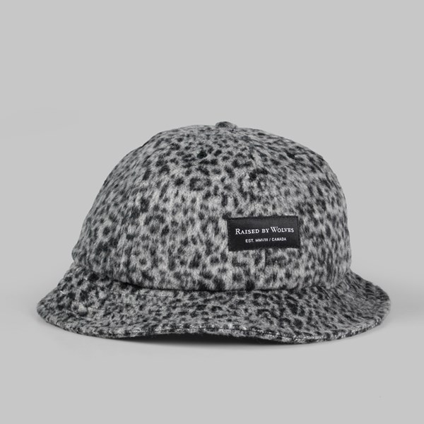 Raised By Wolves Nanimo Bell Hat Grey Leopard 