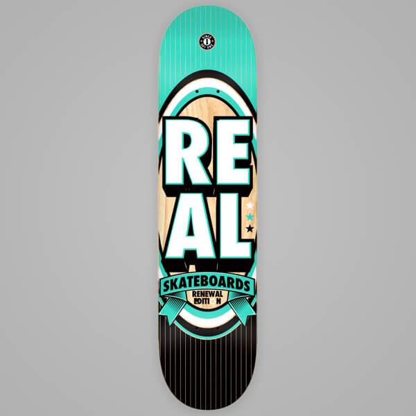 Real PP Deck Renewal Stacked MD Green/Black 7.75 IN