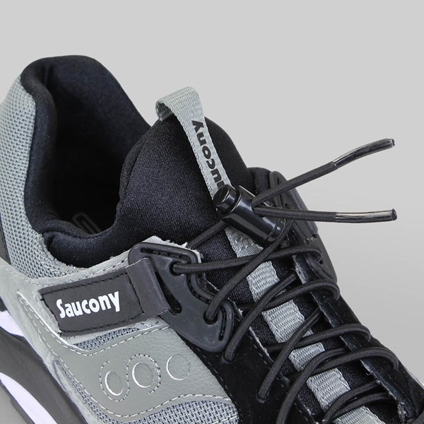 saucony men's grid 9000 bungee pack trainers greyblack