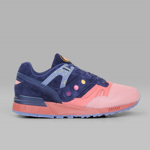 SAUCONY SELECT 'SUMMER NIGHTS' GRID SD BLUE PINK 