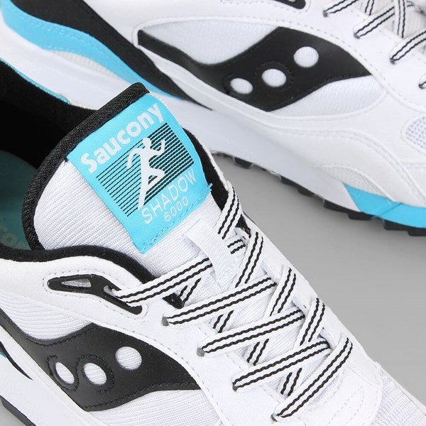 SAUCONY SHADOW 6000 WHITE BLUE  'TOOTHPASTE' PACK 