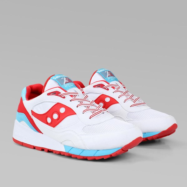 SAUCONY SHADOW 6000 WHITE RED  'TOOTHPASTE' PACK 