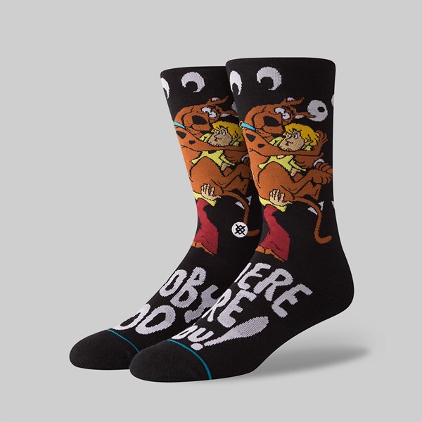 STANCE SOCKS X SCOOBY DOO 'WHERE ARE YOU' BLACK  