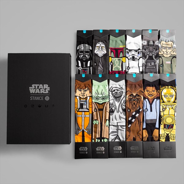 STANCE X STAR WARS THE FORCE 12 PACK BOX SET  