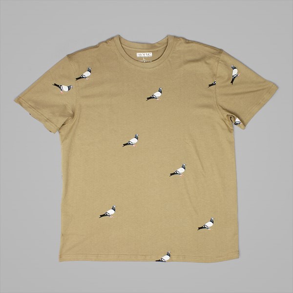 STAPLE PIGEON ALL OVER PIGEON T-SHIRT OLIVE