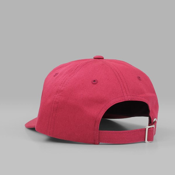 STUSSY SMOOTH STOCK LOW CAP RED 