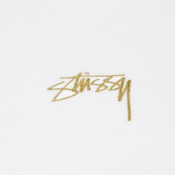 STUSSY SMOOTH STOCK SS T-SHIRT WHITE 