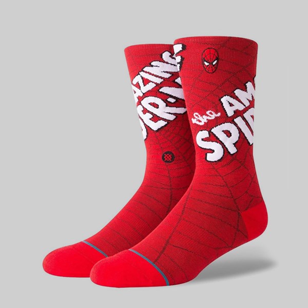 STANCE X MARVEL AMAZING SPIDERMAN SOCKS RED Stance Socks