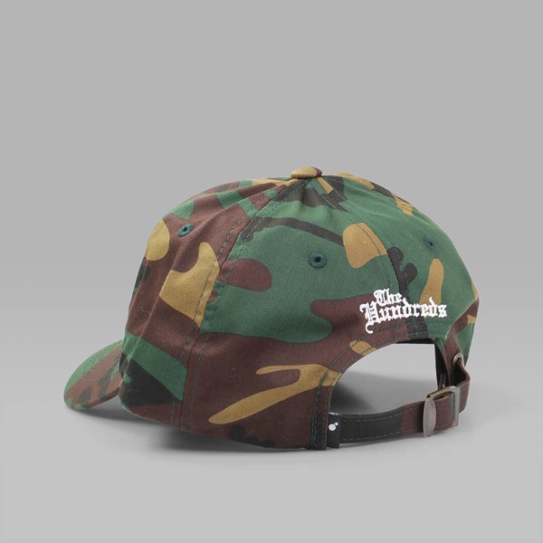 THE HUNDREDS 'THE ROSE HAT' 5 PANEL CAP CAMO 