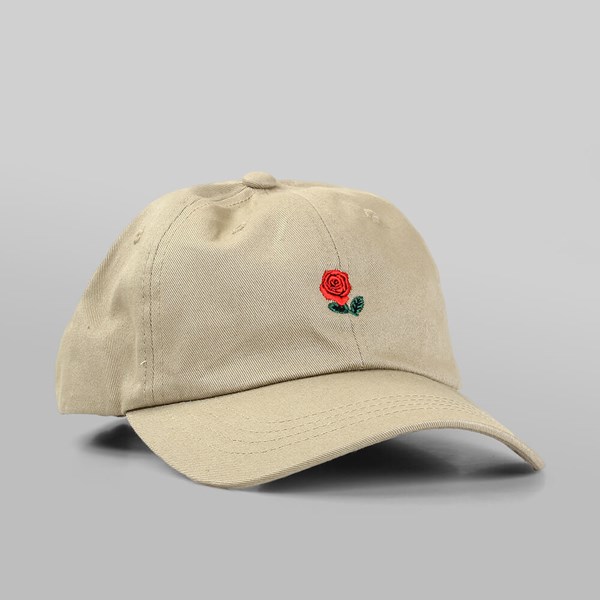 THE HUNDREDS 'THE ROSE HAT' 5 PANEL CAP KHAKI 