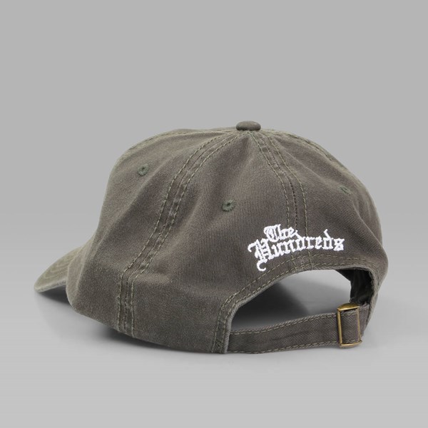 THE HUNDREDS 'THE ROSE HAT' 5 PANEL CAP OLIVE 