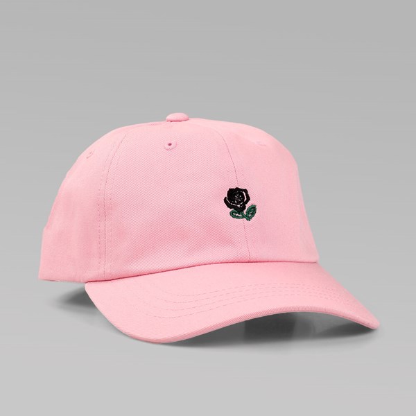 THE HUNDREDS 'THE ROSE HAT' 6 PANEL CAP PINK
