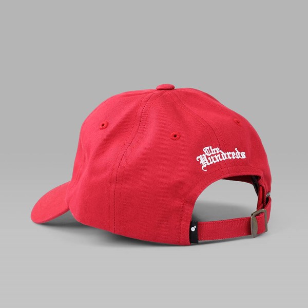 THE HUNDREDS 'THE ROSE HAT' 5 PANEL CAP RED 