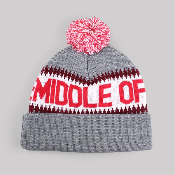 THE QUIET LIFE MIDDLE OF NOWHERE POM BEANIE GREY