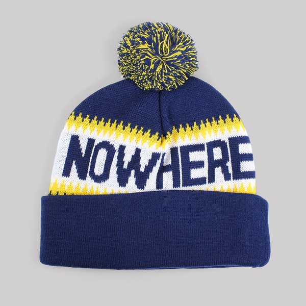 THE QUIET LIFE MIDDLE OF NOWHERE POM BEANIE NAVY 
