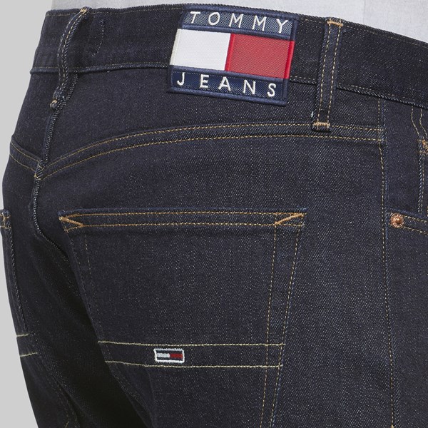 TOMMY JEANS SCANTON HERITAGE SELVAGE DENIM RINSE  