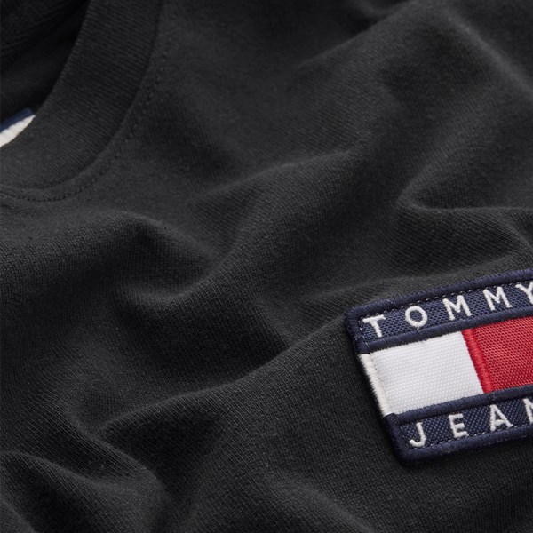 TOMMY JEANS TOMMY BADGE SS TEE BLACK 