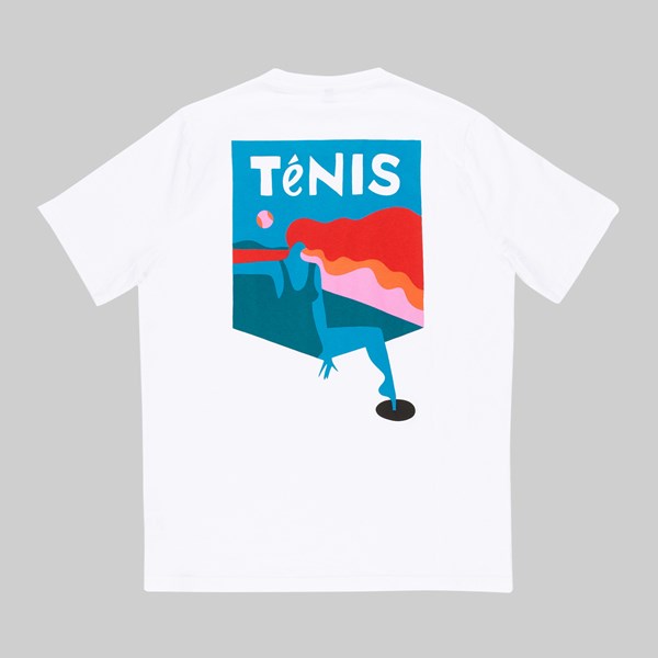 BY PARRA TENIS SS T-SHIRT WHITE 