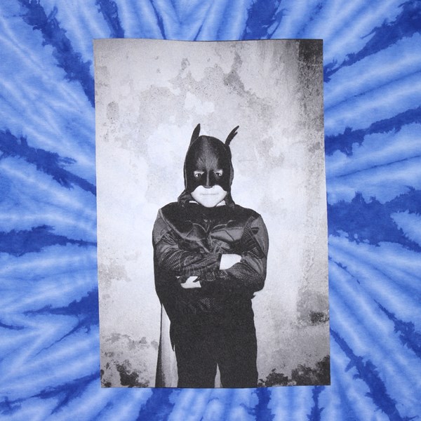 The Quiet Life Bat Man by Oswaldo Tee Blue