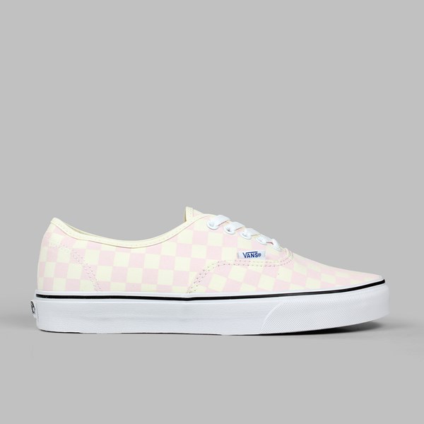 VANS AUTHENTIC CHECKERBOARD CHALK PINK CLASSIC WHITE