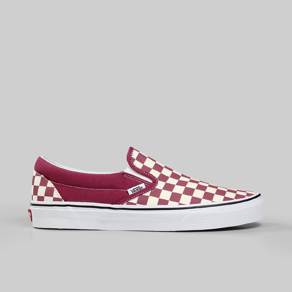 rose and checkered vans
